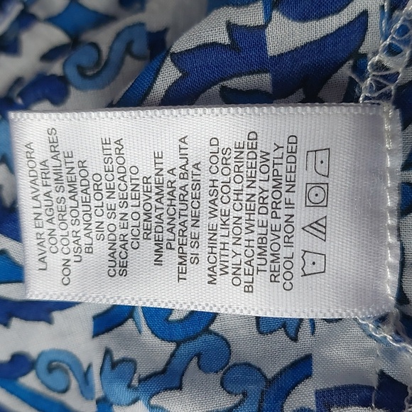 Milly For Design Nation Floral Cotton Top - Picture 6 of 6